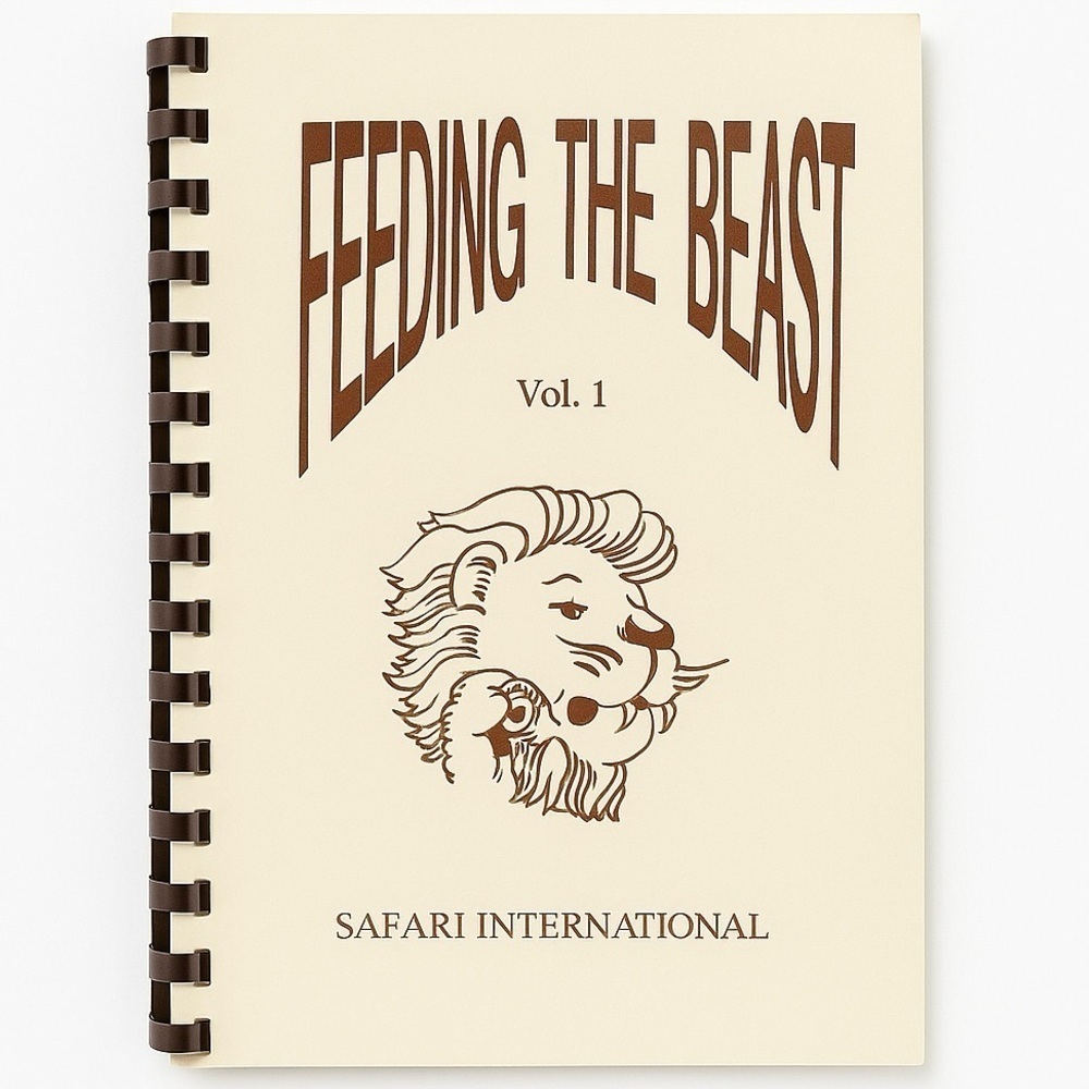 Feeding The Beast Safari International Cookbook, Vol. 1